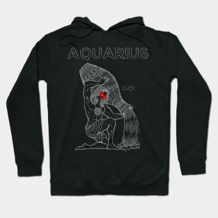 Aquarius | Evil Red Eyed Water Bearer Hoodie